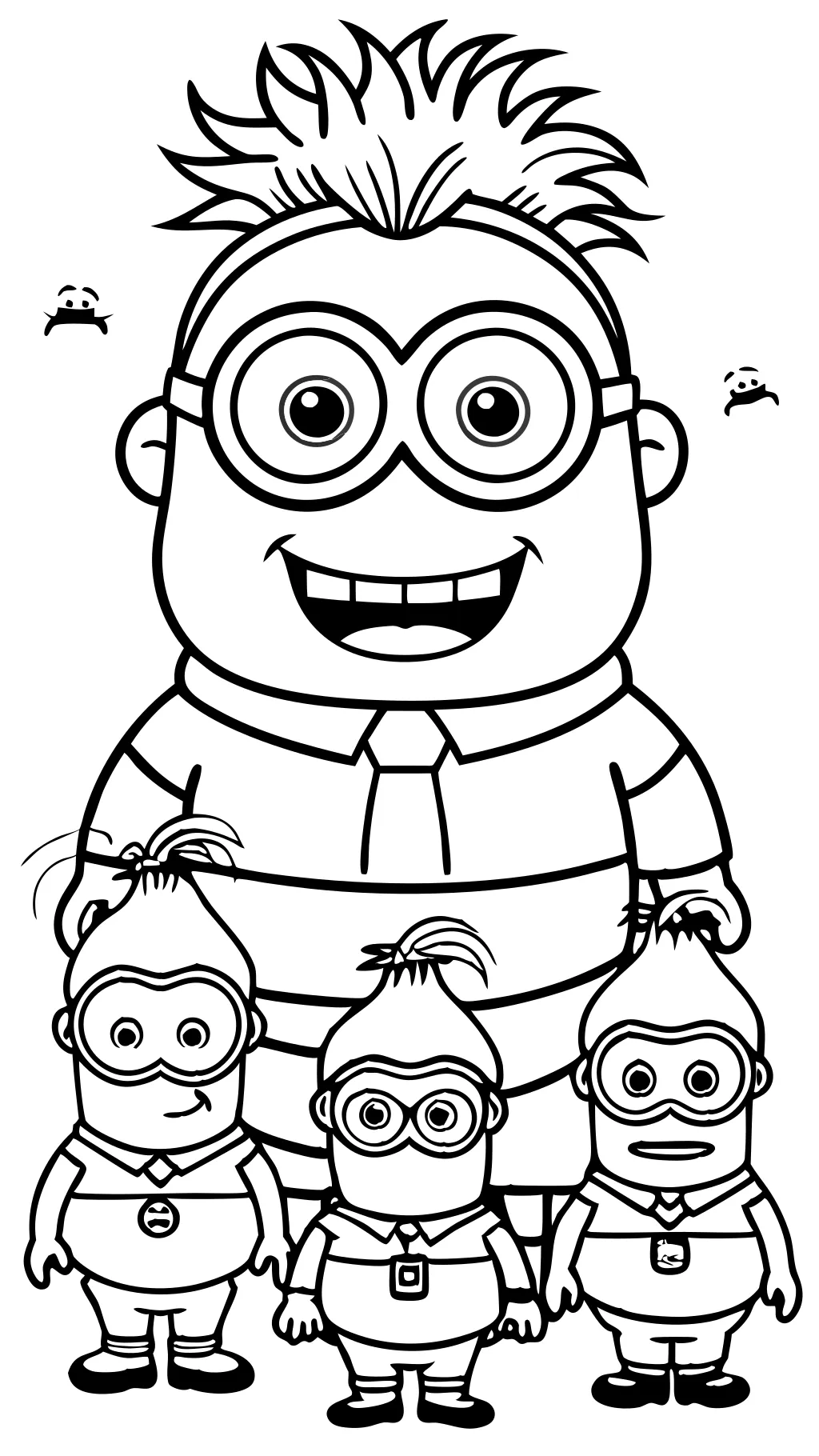 despicable me 3 coloring pages